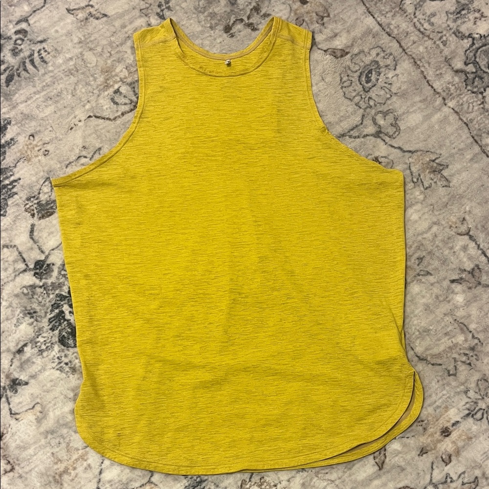Prana Vibrant Yellow Tank Top